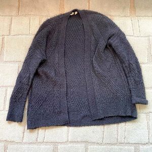 Anthropologie dark grey soft sweater/cardigan